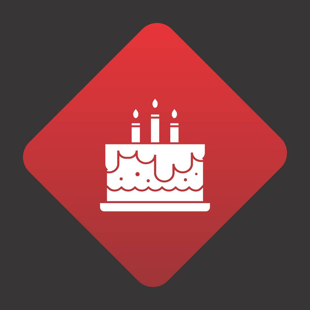 icône gâteau d'anniversaire pour votre projet - Vecteur, image