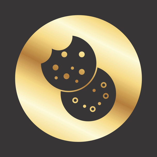  Biscuit icon for your project - Vector, Image