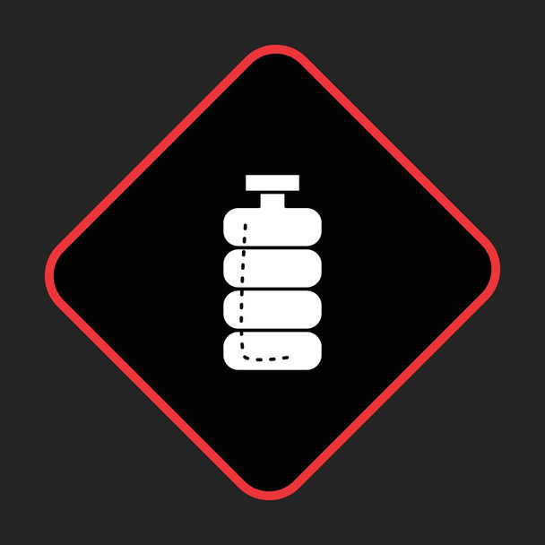 Icono de botella para su proyecto
 - Vector, imagen