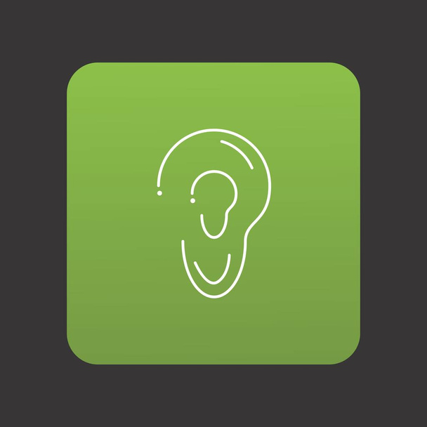  icona dell'orecchio per il vostro progetto - Vettoriali, immagini