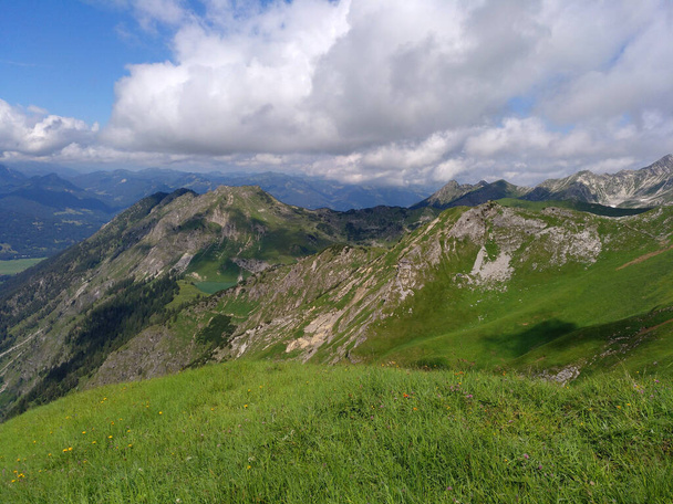 Németország, Bajorország, Allgaeu Alpok - túrázás az allgeau Alpokban - Fotó, kép