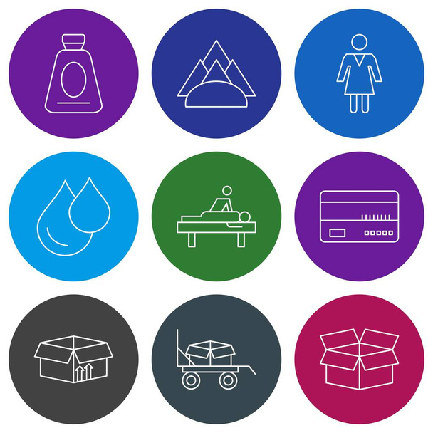 Set Of Universal icons, vector illustration - Vector, Image