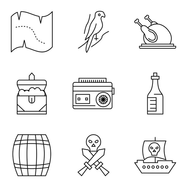 Set Of Universal Icons For Mobile Applications and websites  - Vector, Image