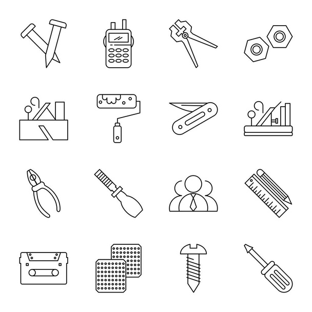 Set Of Universal Icons For Mobile Applications and websites - Vettoriali, immagini