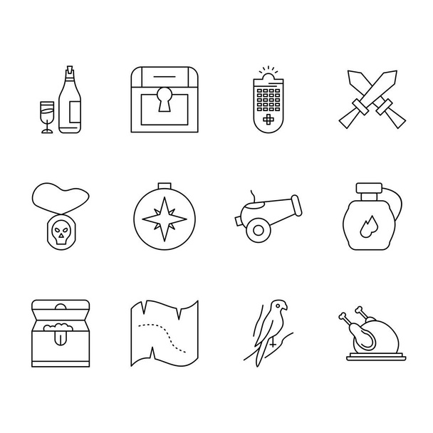 Conjunto de iconos universales para aplicaciones móviles y sitio web
 - Vector, Imagen
