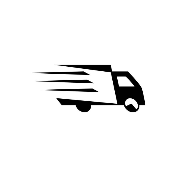 Ilustração Gráfico vetorial do ícone de entrega. Ajuste para o correio, transporte, comércio eletrônico, ordem etc.
. - Vetor, Imagem