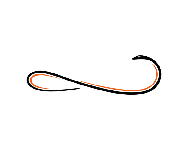 Végtelen kígyó alakú szimbólum - Vektor, kép