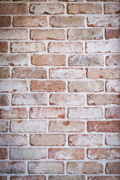 Mur en brique avec finition texturée moderne pour regarder vieilli - Photo, image