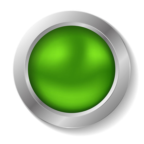 Round button - Vektör, Görsel