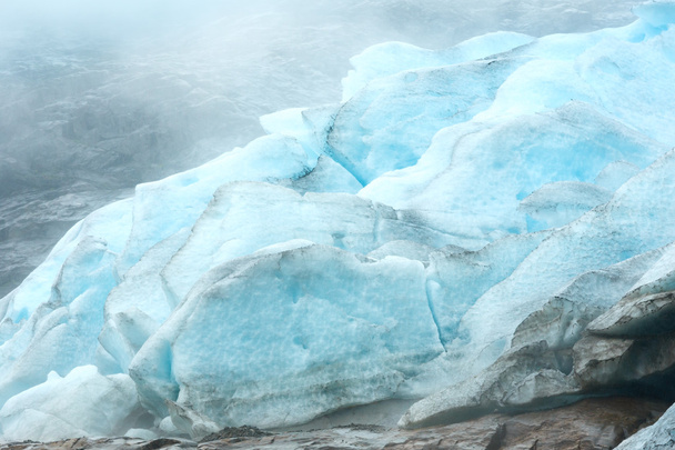met het oog op svartisen gletsjer (Noorwegen) - Foto, afbeelding