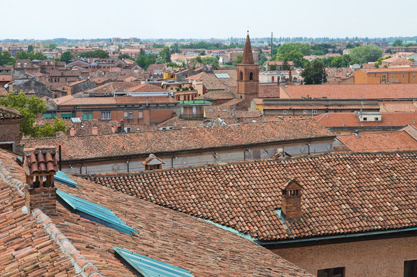 Panoramic view of Ferrara. Emilia-Romagna. Italy. - Valokuva, kuva