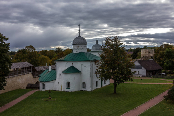 Izborsk medieval defensive fortress in the city of Izborsk in the Pskov region, Russia - Φωτογραφία, εικόνα