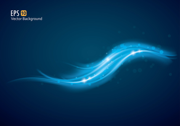 Background with shiny wave - Vector, Imagen