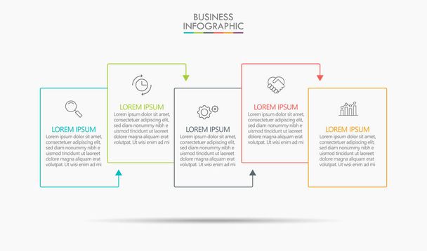 Business data visualization. timeline infographic icons designed for abstract background template milestone element modern diagram process technology digital marketing data presentation chart Vector - Vector, Image