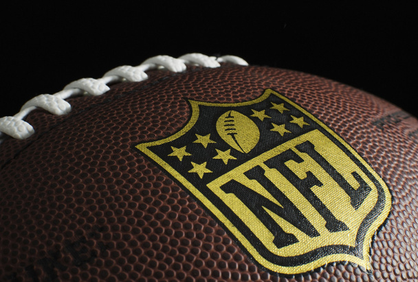 NFL logo on football - Фото, зображення