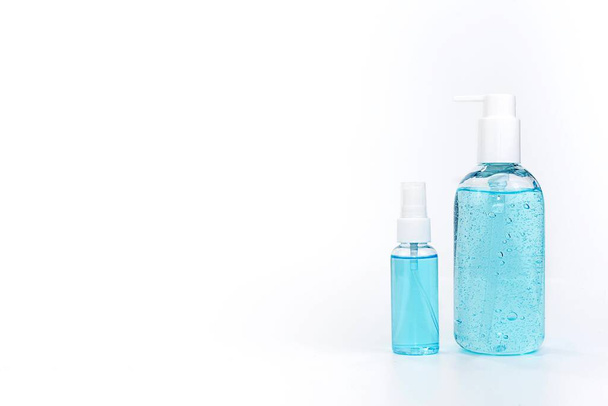 Instant antiseptic hand sanitizer mist spray, antibacterial alcohol liquid - Photo, Image