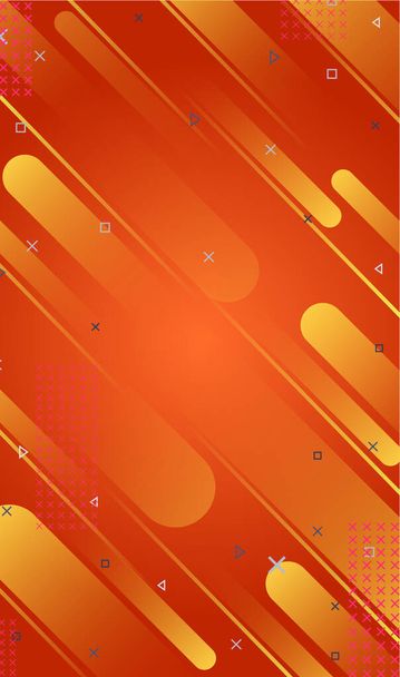 Modne kształty gradientowe kompozycji tła z zakrzywionymi liniami. Kolorowe geometryczne tło. Kompozycja kształtów płynnych z liniami - Zdjęcie, obraz