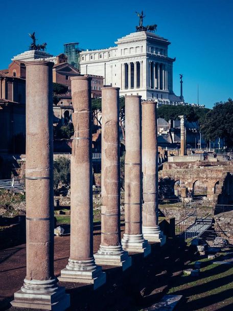 ROMA, ITALY - Jan 02, 2020: travel to italy. Roma in 2020 - Foto, Imagen