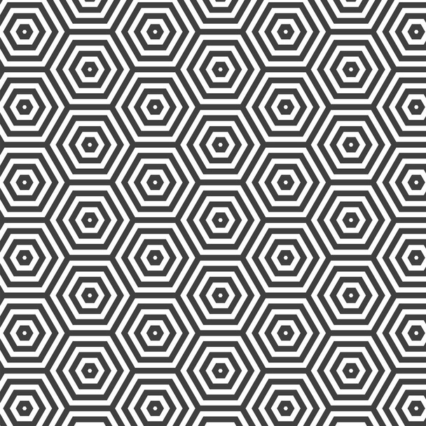 Hexagonal modern geometric pattern vector - Vector, Image