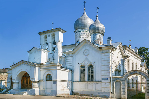 Church of St. Varlaam of Khutyn was build in1495 in Pskov, Russia - Photo, image