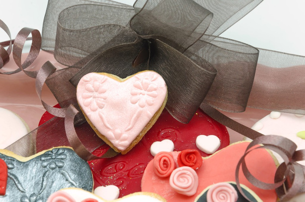 Valentijn cookies - Foto, afbeelding