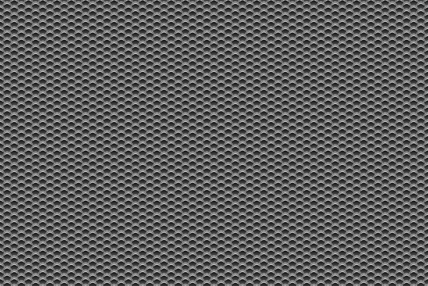 Texture abstraite des écailles. Fond composé d'hexagones.  - Photo, image