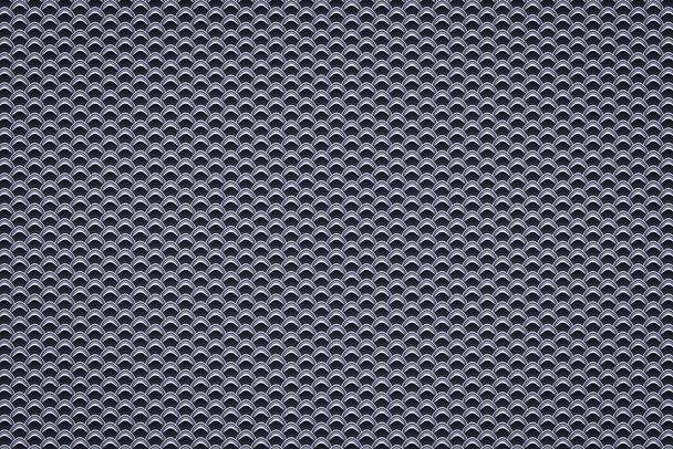Texture abstraite des écailles. Fond composé d'hexagones.  - Photo, image