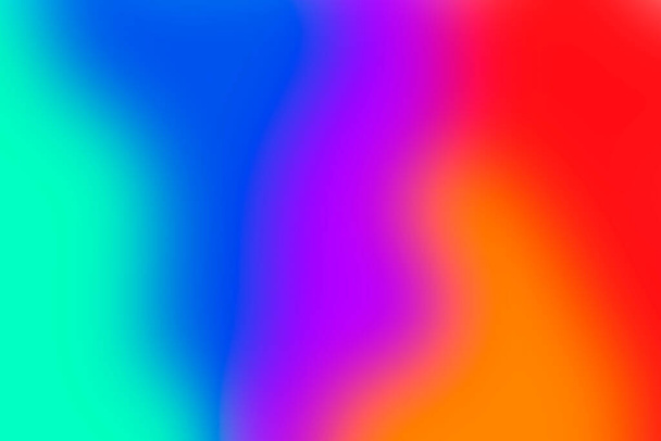 Wazig pop abstracte achtergrond met levendige primaire kleuren - Foto, afbeelding