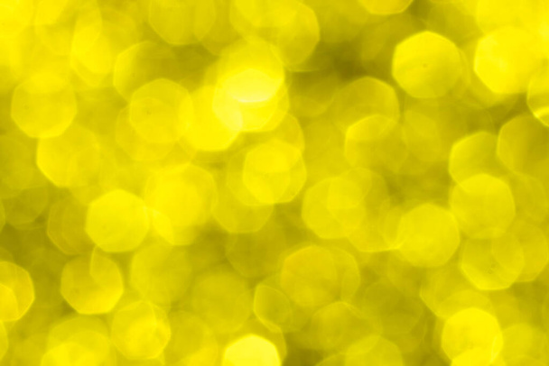 Golden glitter sfondo festivo con luci bokeh. Concetto di festa per Capodanno, Natale e felice San Valentino. - Foto, immagini