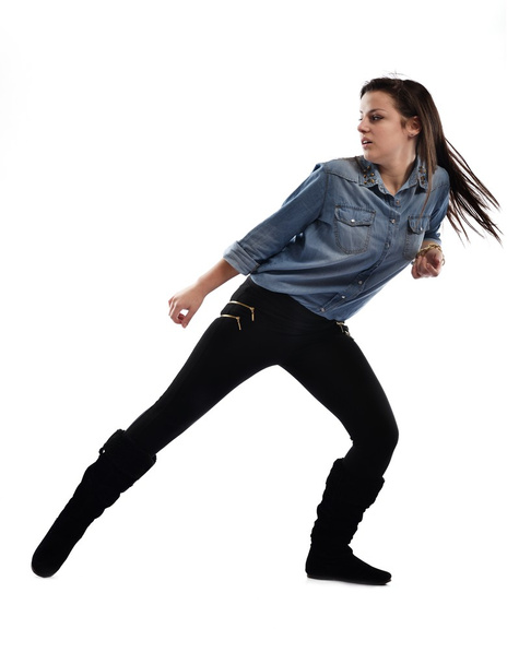 Young woman dancing - Zdjęcie, obraz