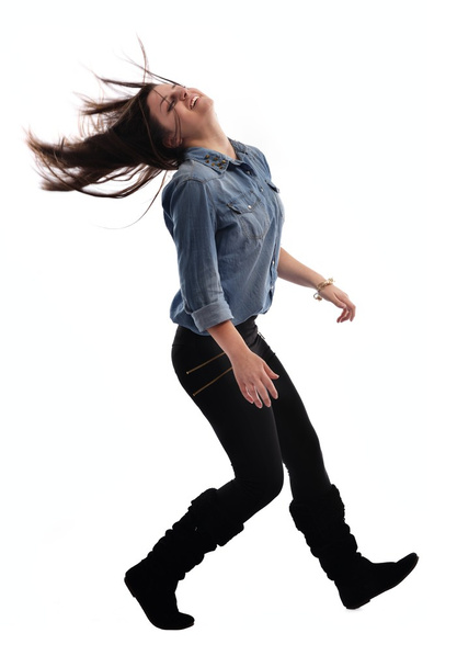 Young woman dancing - Photo, image