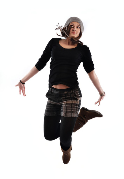 Young woman dancing - Valokuva, kuva