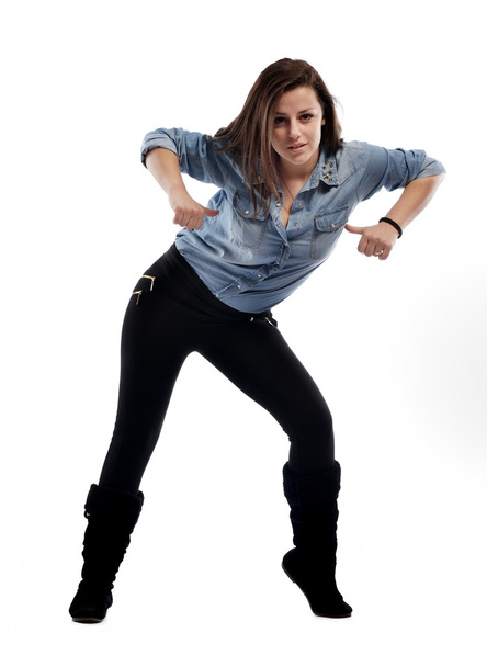 Young woman dancing - Fotó, kép