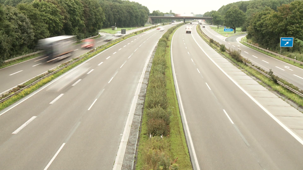 autosnelweg in Duitsland - Video