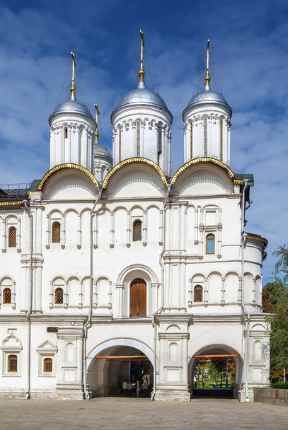 Kerk van de Twaalf Apostelen is een kleine kathedraal in Moskou Kremlin, Rusland - Foto, afbeelding