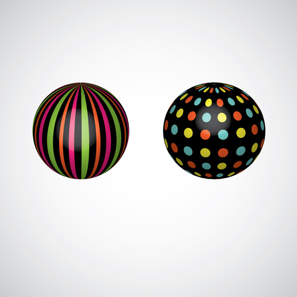 Esferas abstratas. ilustração vetorial
 - Vetor, Imagem