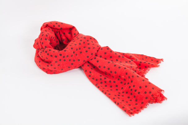 Polka dot scarf - Photo, Image