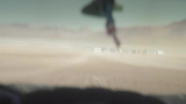 Unterwegs in der Dali-Wüste - im Süden Boliviens. - Filmmaterial, Video