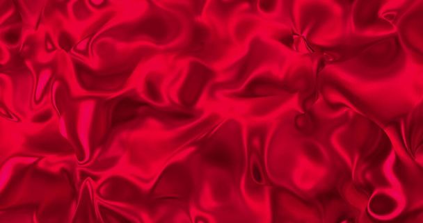 Fond en soie de lave rouge. Glamour texture satin rendu 3D. Magique Bonne année. Illustration 3D
 - Photo, image