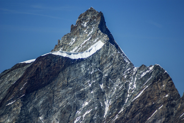 Matterhorn visto desde Zermatt al atardecer, Suiza
 - Foto, imagen