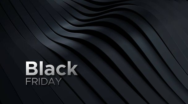 Black Friday sale poster. - Vector, Image