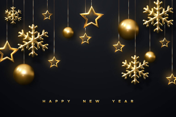 Happy New Year cover design - Vector, Image