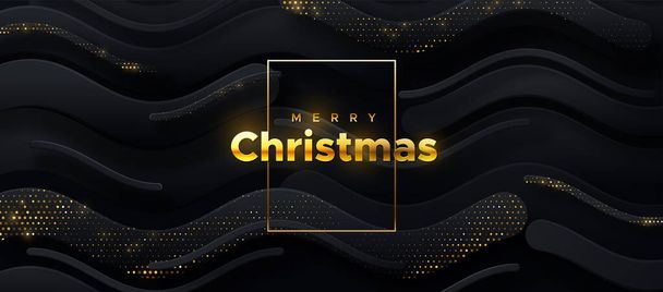 Merry Christmas. Abstract cover template. - Διάνυσμα, εικόνα