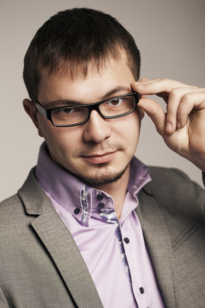 Businessman with glasses - Foto, Imagen