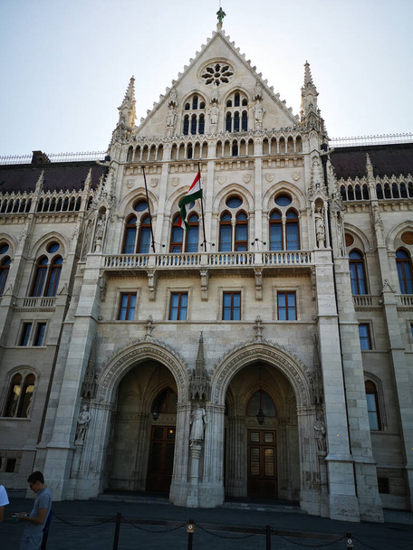 Budapest, Hungary, sightseeing the beautiful Hungarian Capitol city. Artistic look in colours. - Valokuva, kuva