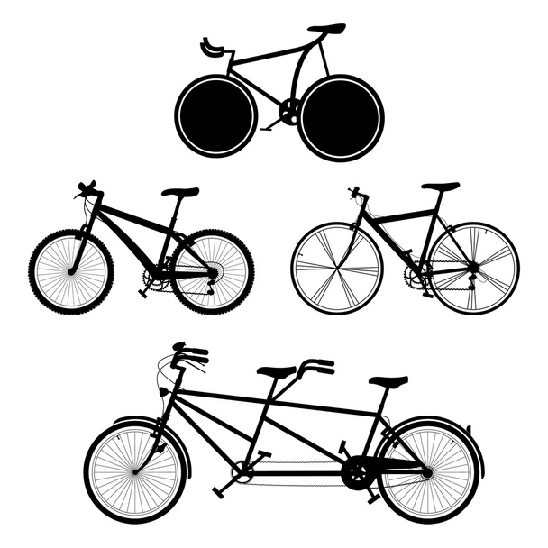 Велосипеды - Вектор,изображение