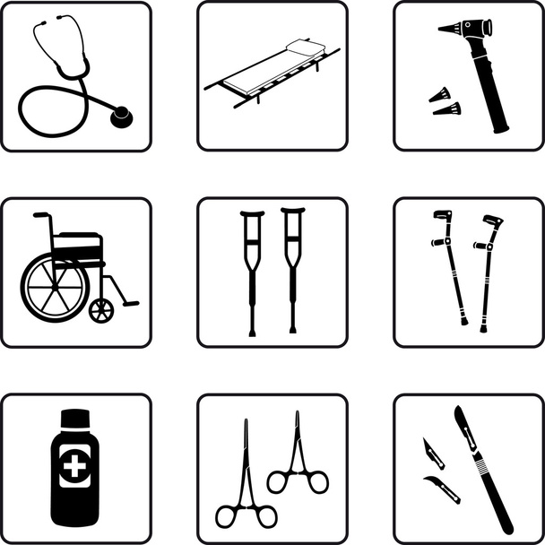 Medical equipment - Vector, Image