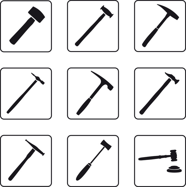 Hammers - Vector, Image