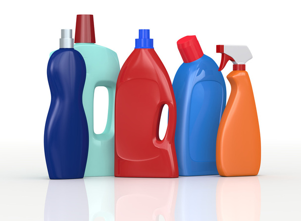 detergent bottles - Φωτογραφία, εικόνα