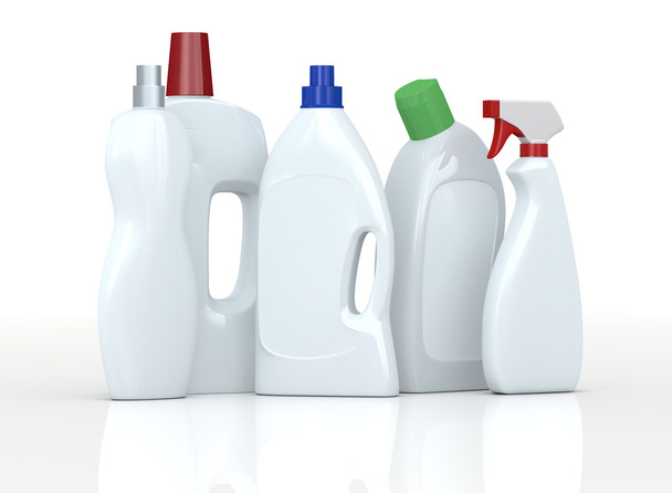 detergent bottles - Photo, image